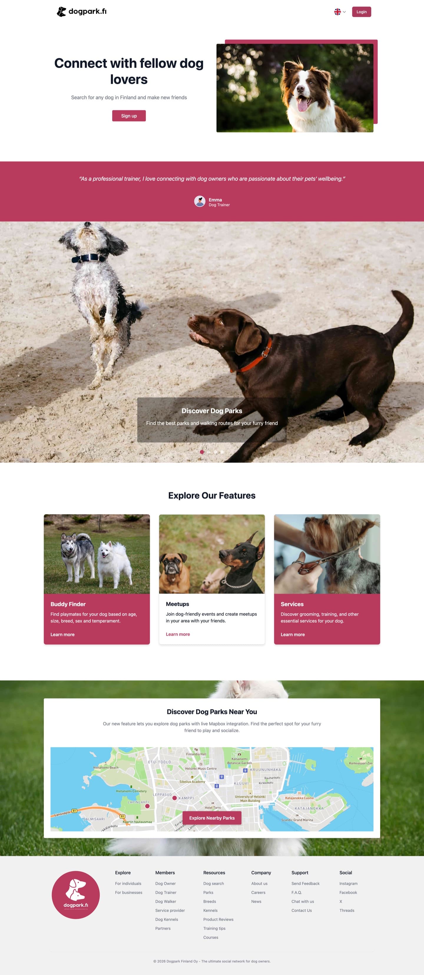 Dogpark desktop