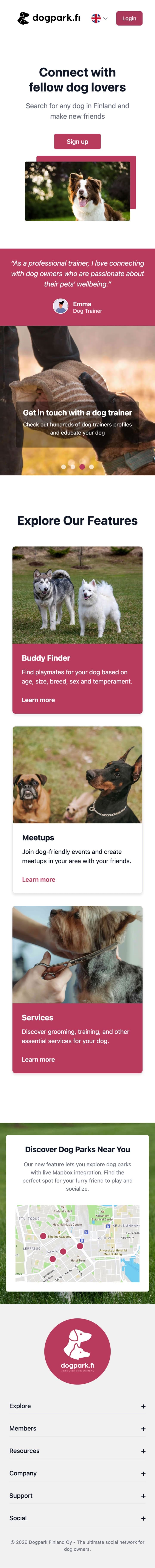 Dogpark mobile